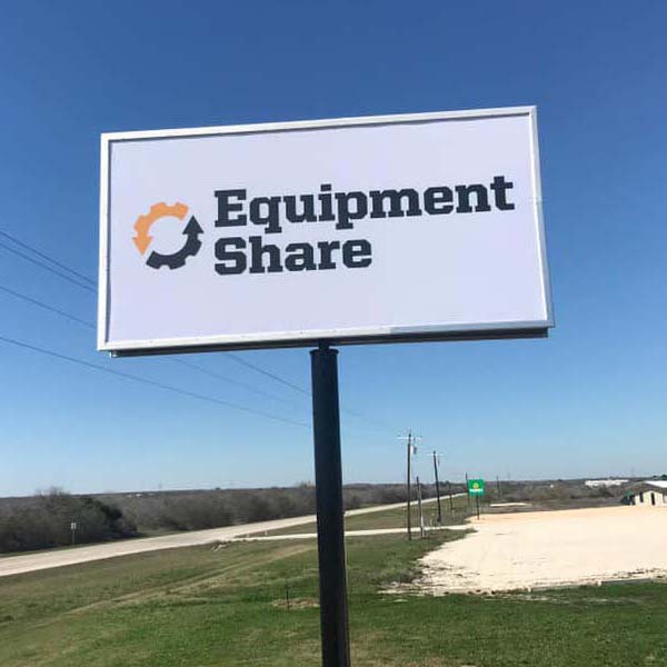 signs installed